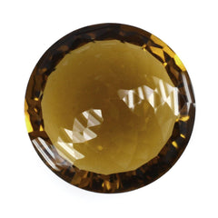 WHISKY QUARTZ NIRVANA CUT ROUND 15MM 9.90 Cts.