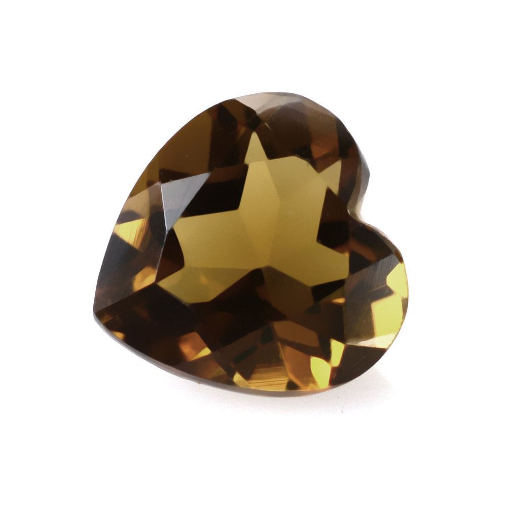 WHISKY QUARTZ CUT HEART 6MM 0.85 Cts.
