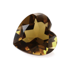 WHISKY QUARTZ CUT HEART 6MM 0.85 Cts.