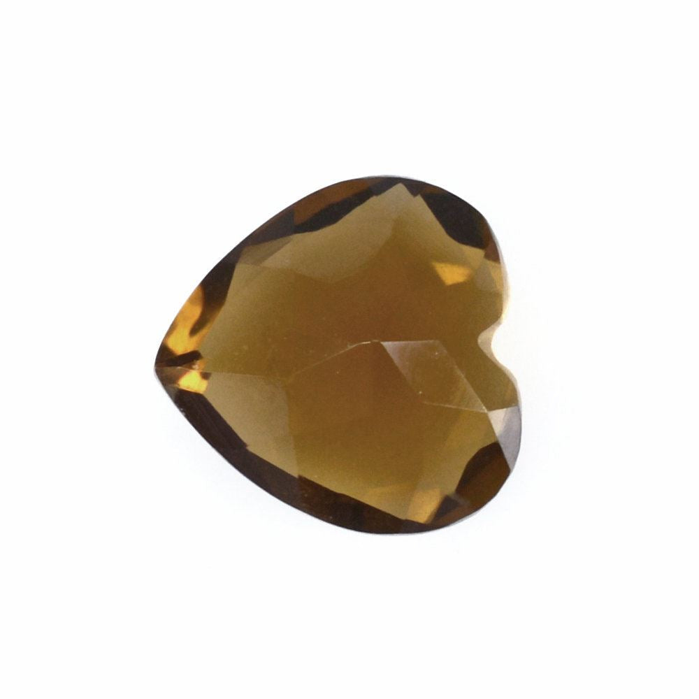 WHISKY QUARTZ CUT HEART 6MM 0.85 Cts.