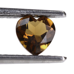 WHISKY QUARTZ CUT HEART 6MM 0.85 Cts.