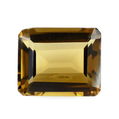 WHISKY QUARTZ CUT OCTAGON 11X9MM 4.03 Cts.