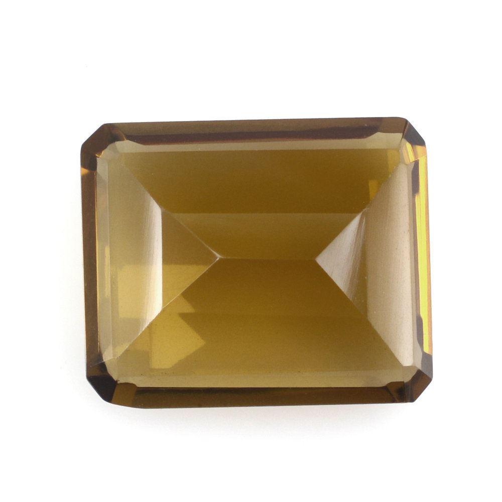 WHISKY QUARTZ CUT OCTAGON 11X9MM 4.03 Cts.