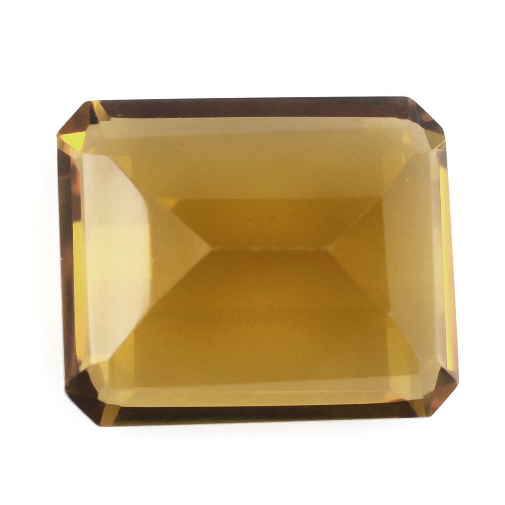 WHISKY QUARTZ CUT OCTAGON 12X10MM 5.80 Cts.