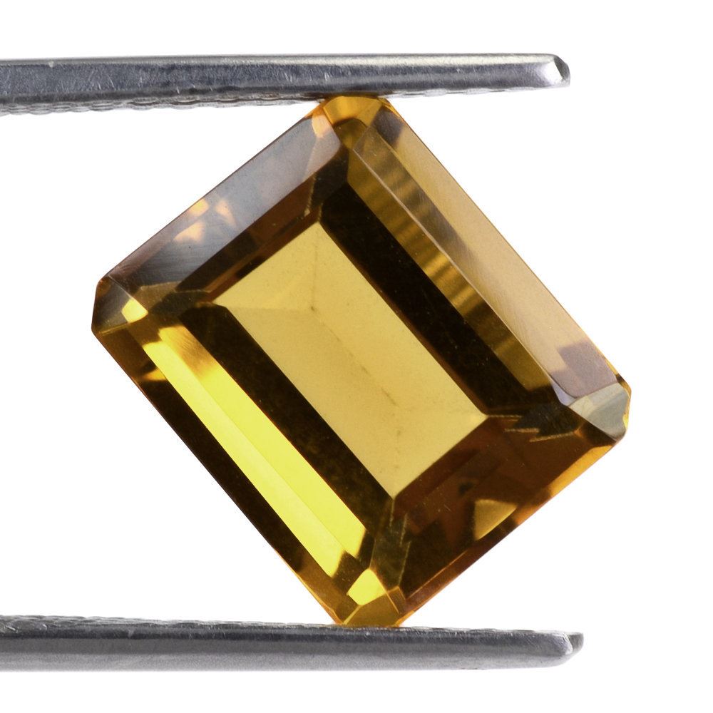 WHISKY QUARTZ CUT OCTAGON 12X10MM 5.80 Cts.