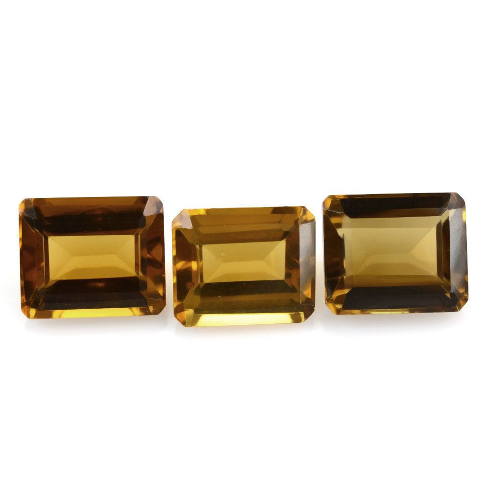 WHISKY QUARTZ CUT OCTAGON 12X10MM 5.80 Cts.
