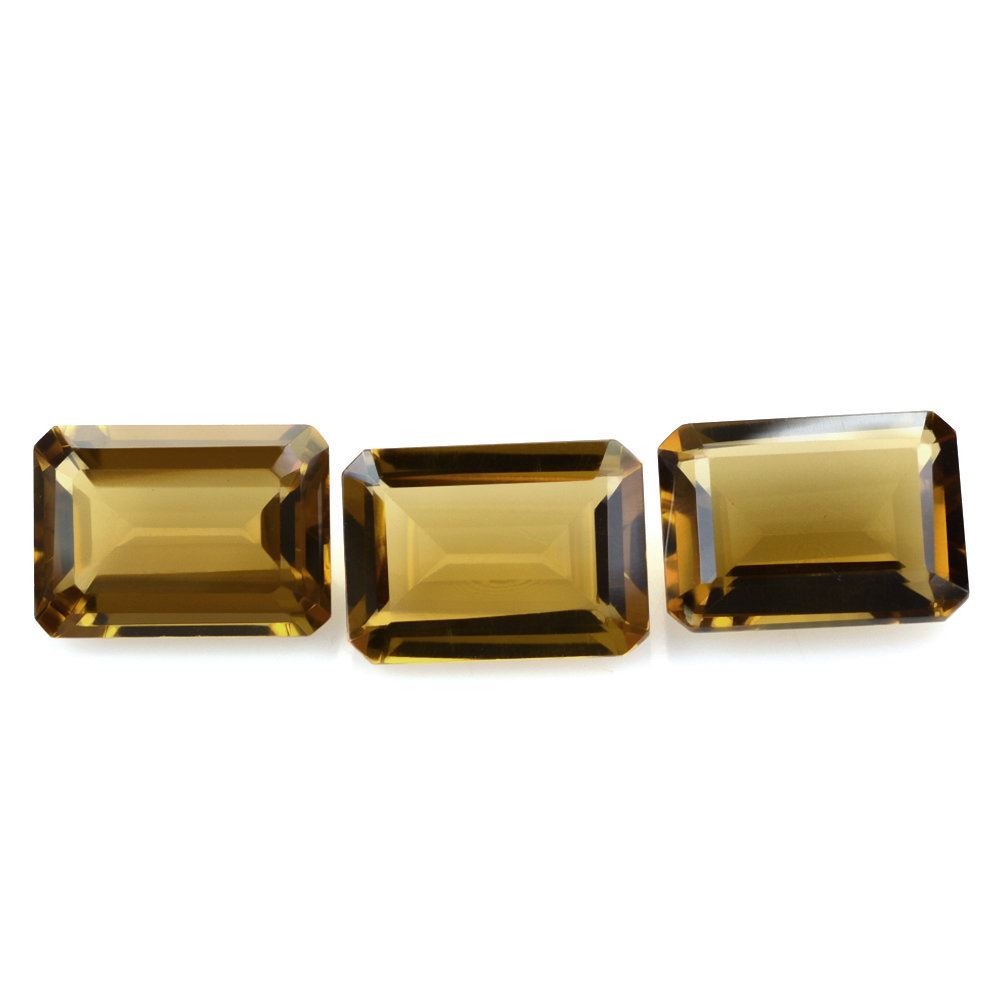 WHISKY QUARTZ CUT OCTAGON 14X10MM 6.26 Cts.