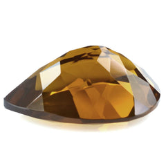 WHISKY QUARTZ CUT PEAR 25X18MM 24.35 Cts.