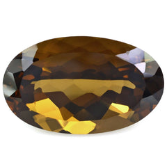WHISKY QUARTZ CUT OVAL 24X15MM 23.70 Cts.