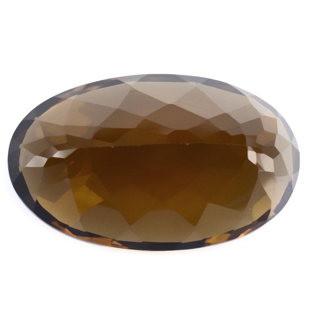 WHISKY QUARTZ CUT OVAL 24X15MM 23.70 Cts.