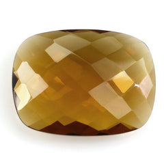 WHISKY QUARTZ BRIOLETTE CUSHION 20X15MM 11.94 Cts.