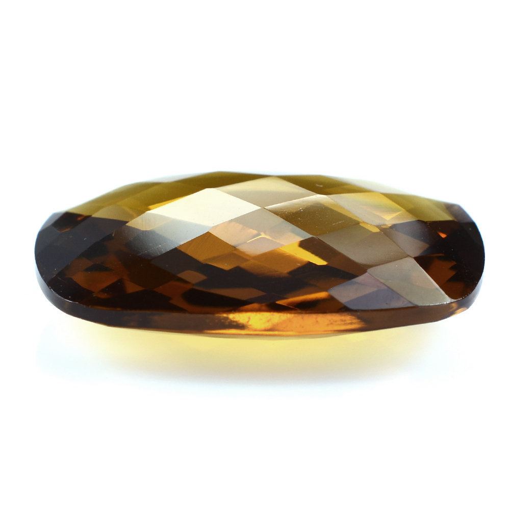 WHISKY QUARTZ BRIOLETTE CUSHION 20X15MM 11.94 Cts.