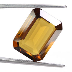WHISKY QUARTZ CUT OCTAGON 16X12MM 8.90 Cts.