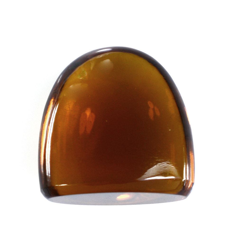 WHISKY QUARTZ HALF OVAL CAB 20MM 32.30 Cts.