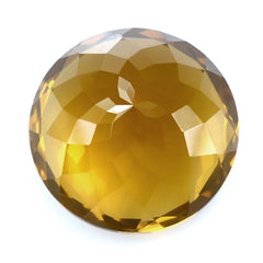 WHISKY QUARTZ CUT ROUND 18MM 21.50 Cts.