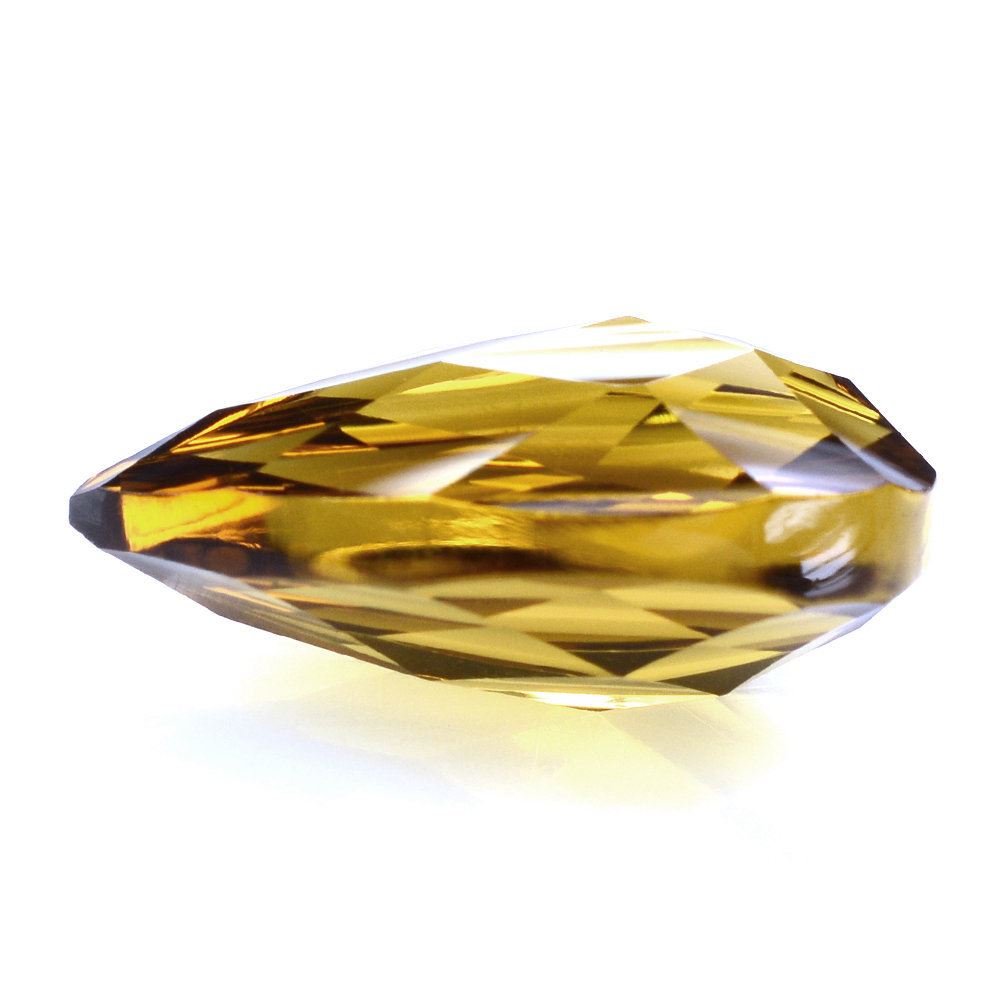 WHISKY QUARTZ CONCAVE BRIOLETTE PEAR 18X13MM 9.98 Cts.
