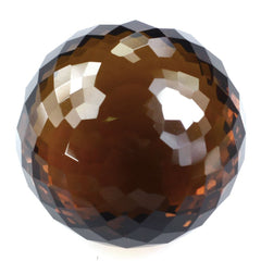 WHISKY QUARTZ FACETED ROUNDEL BEADS 20MM 43.10 Cts.
