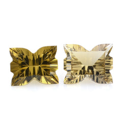 WHISKY QUARTZ CONCAVE BOW (DES#50) 11X9MM 4.00 Cts.