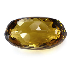 WHISKY QUARTZ IRREGULAR CUT BUFFTOP MARQUISE 22.10X12MM 20.15 Cts.