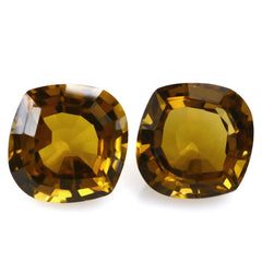 WHISKY QUARTZ STEP CUT ONION (DES#67) 14MM 8.20 Cts.