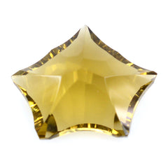 WHISKY QUARTZ CONCAVE CUT PENTAGON (DES#8) 16X13MM 5.85 Cts.