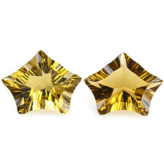 WHISKY QUARTZ CONCAVE CUT PENTAGON (DES#8) 16X13MM 5.85 Cts.