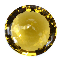WHISKY QUARTZ NIRVANA CUT ROUND (DES#81) 14MM 8.53 Cts.