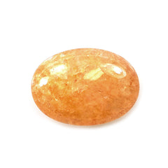 YELLOW AVENTURINE PLAIN LENTIL OVAL 14X10MM 5.02 Cts.