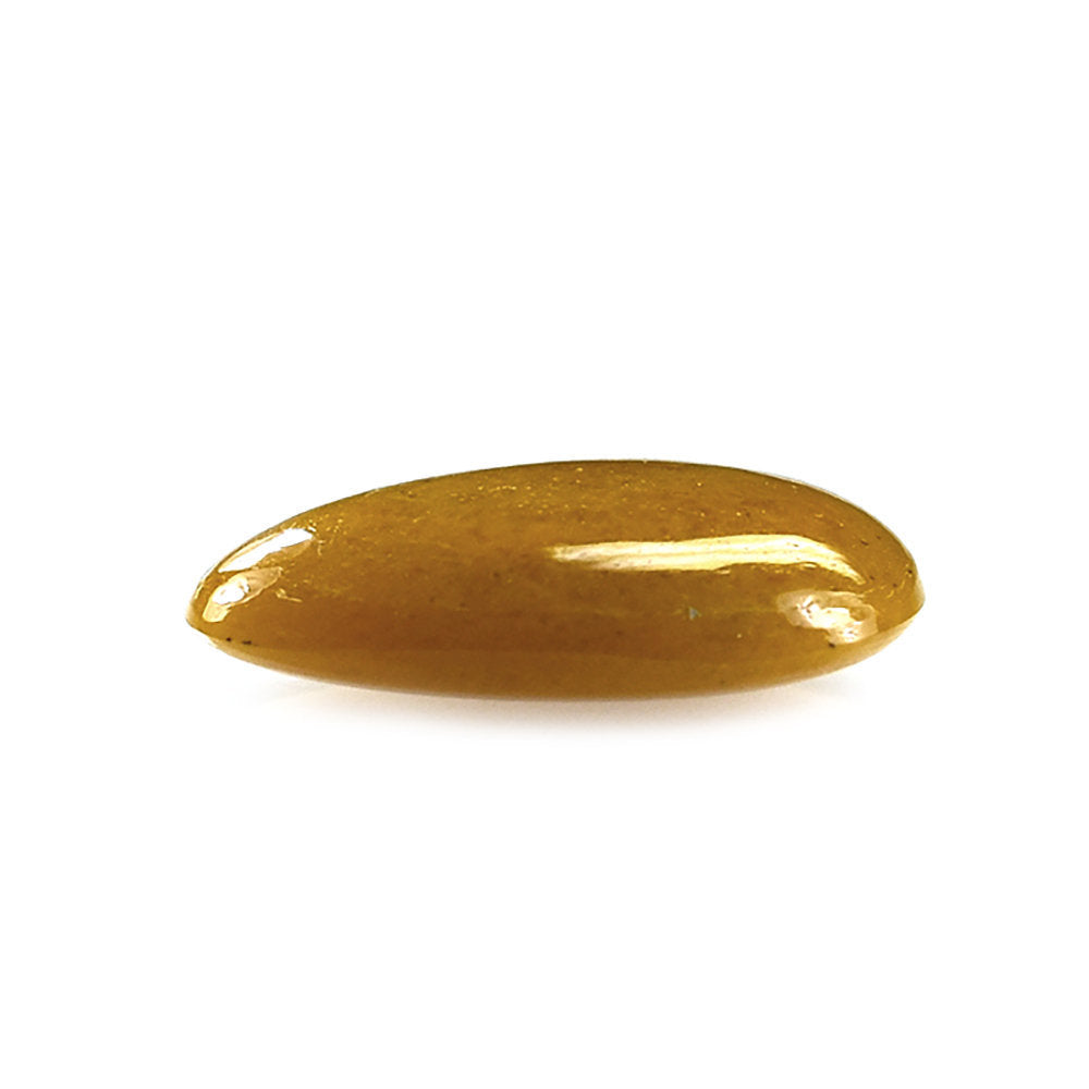 YELLOW AVENTURINE PLAIN FANCY CAB 11X9.80MM 5.38 Cts.