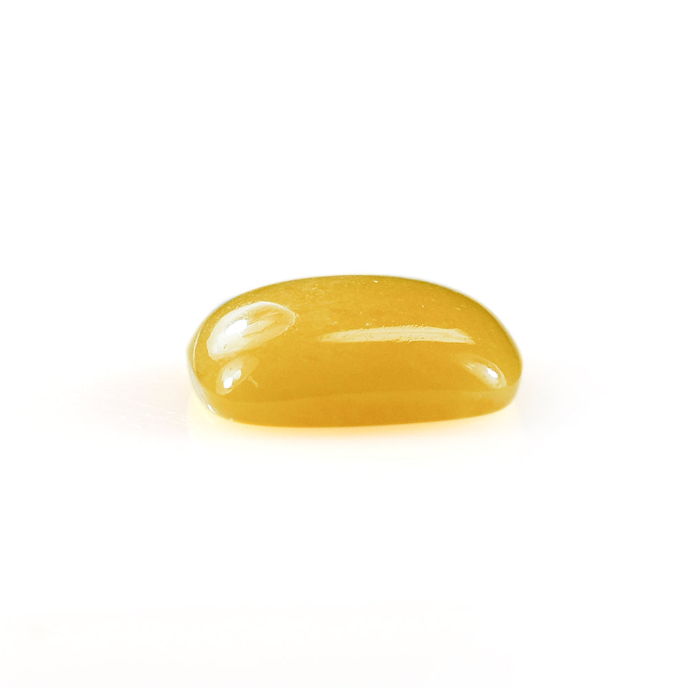 YELLOW AVENTURINE PLAIN CUSHION CAB (YELLOW/OPAQUE) 12.00X12.00 MM 5.23 CTS