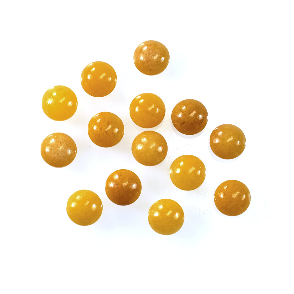 YELLOW AVENTURINE PLAIN LENTIL ROUND (AAA/CLEAN) 6.00 MM 1.00 CTS