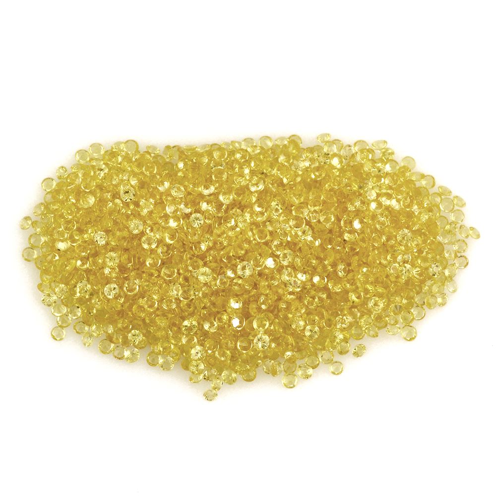 YELLOW SAPPHIRE CUT ROUND (LITE) 1.40MM 0.014 Cts.