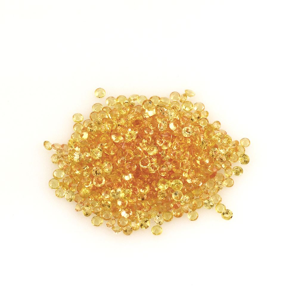 YELLOW SAPPHIRE CUT ROUND (DARK) 1.30MM 0.011 Cts.