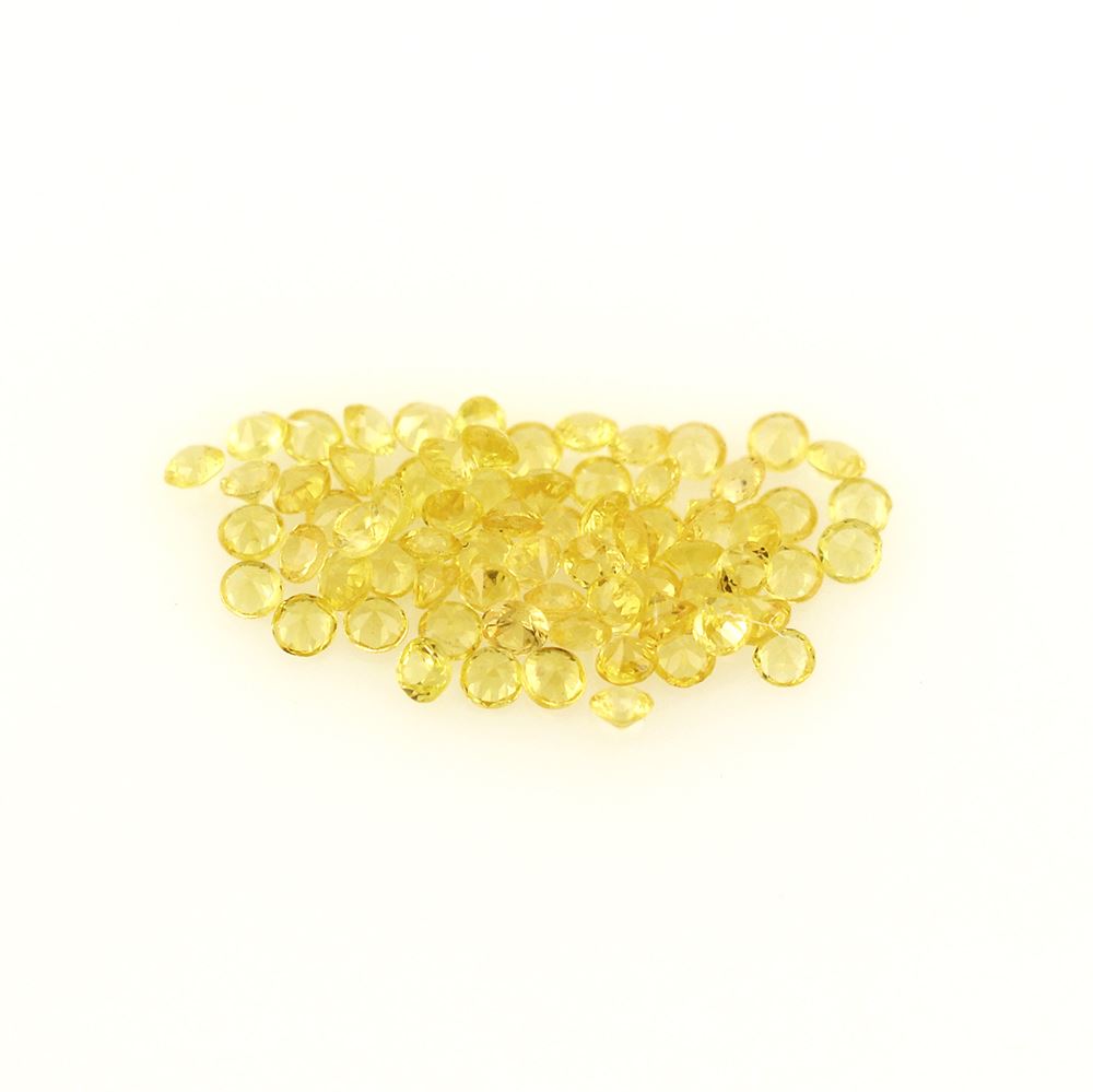 YELLOW SAPPHIRE CUT ROUND 1.30MM 0.011 Cts.