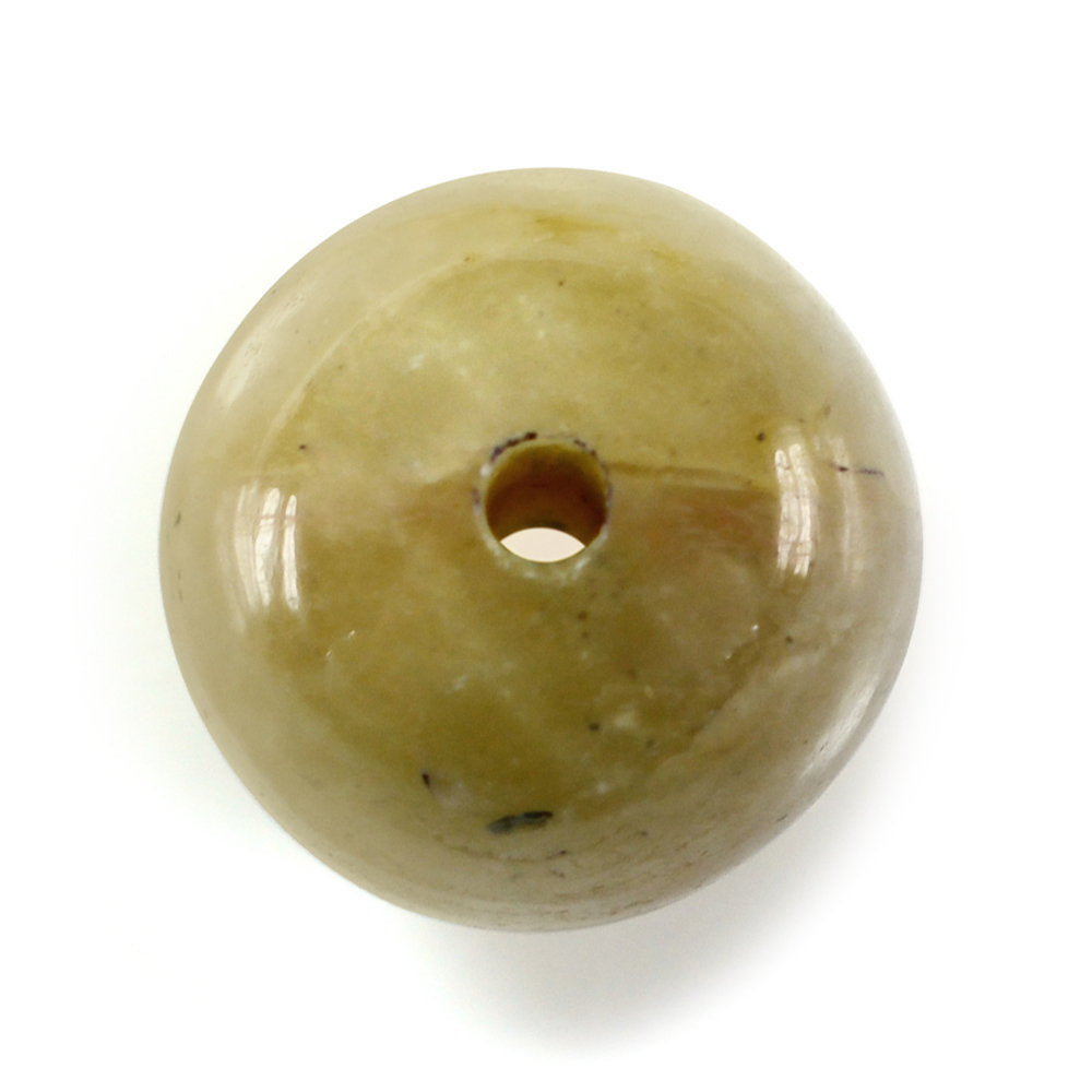 YELLOW SAPPHIRE PLAIN BALLS (FULL DRILL) 12MM 16.44 Cts.