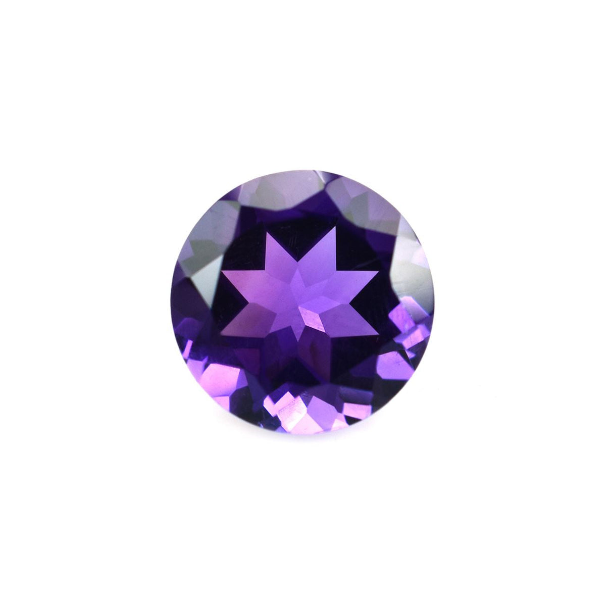 AFRICAN AMETHYST CUT ROUND (AAA/CLEAN) 10.00X10.00 MM 3.47 Cts.