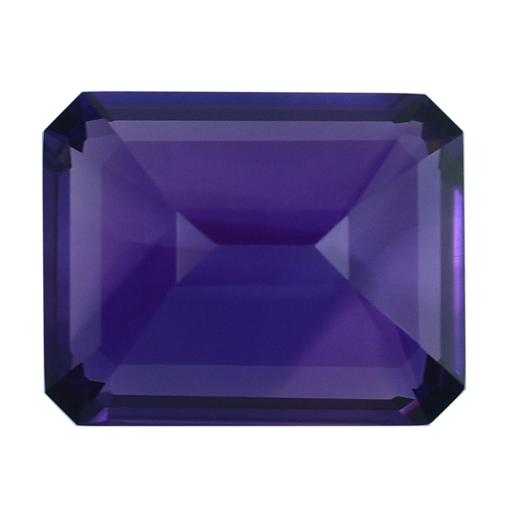 AFRICAN AMETHYST STEP CUT OCTAGON (AAA)(CLEAN) 10.00X8.00 MM 3.25 Cts.