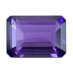 AFRICAN AMETHYST STEP CUT OCTAGON (AAA)(CLEAN) 7.00X5.00 MM 0.98 Cts.