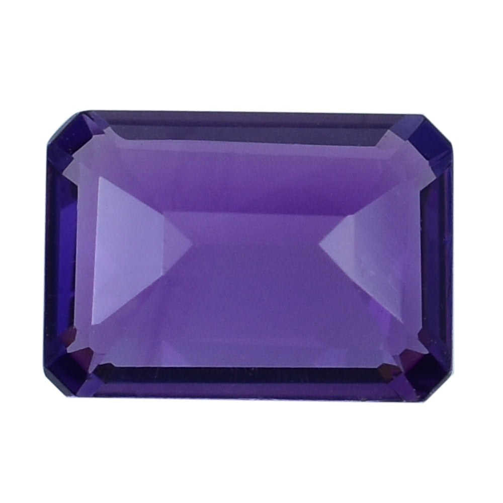 AFRICAN AMETHYST STEP CUT OCTAGON (AAA)(CLEAN) 7.00X5.00 MM 0.98 Cts.
