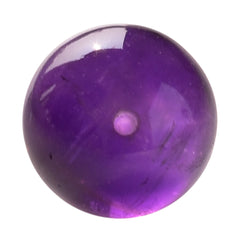 AFRICAN AMETHYST PLAIN ROUND BALL (HALF DRILL) 7.00-7.50 MM 1.03 Cts.