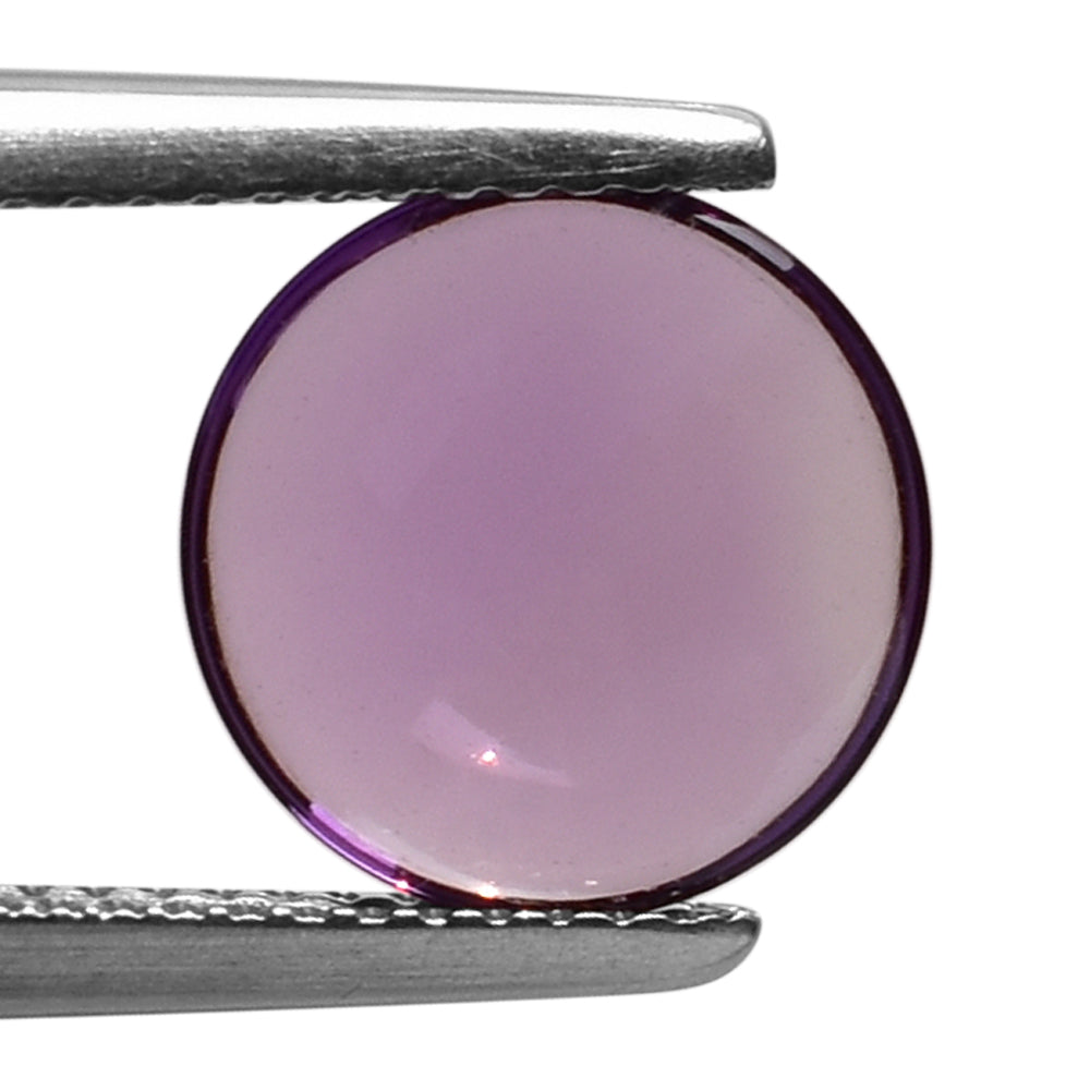 AFRICAN AMETHYST PLAIN LENTIL ROUND 10.00X10.00 MM 2.32 Cts.