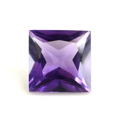 AFRICAN AMETHYST PRINCESS  CUT SQUARE (A) 8MM 2.15 Cts.