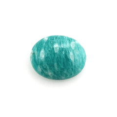 BLUE AMAZONITE OVAL CAB 10X8MM 2.35 Cts.