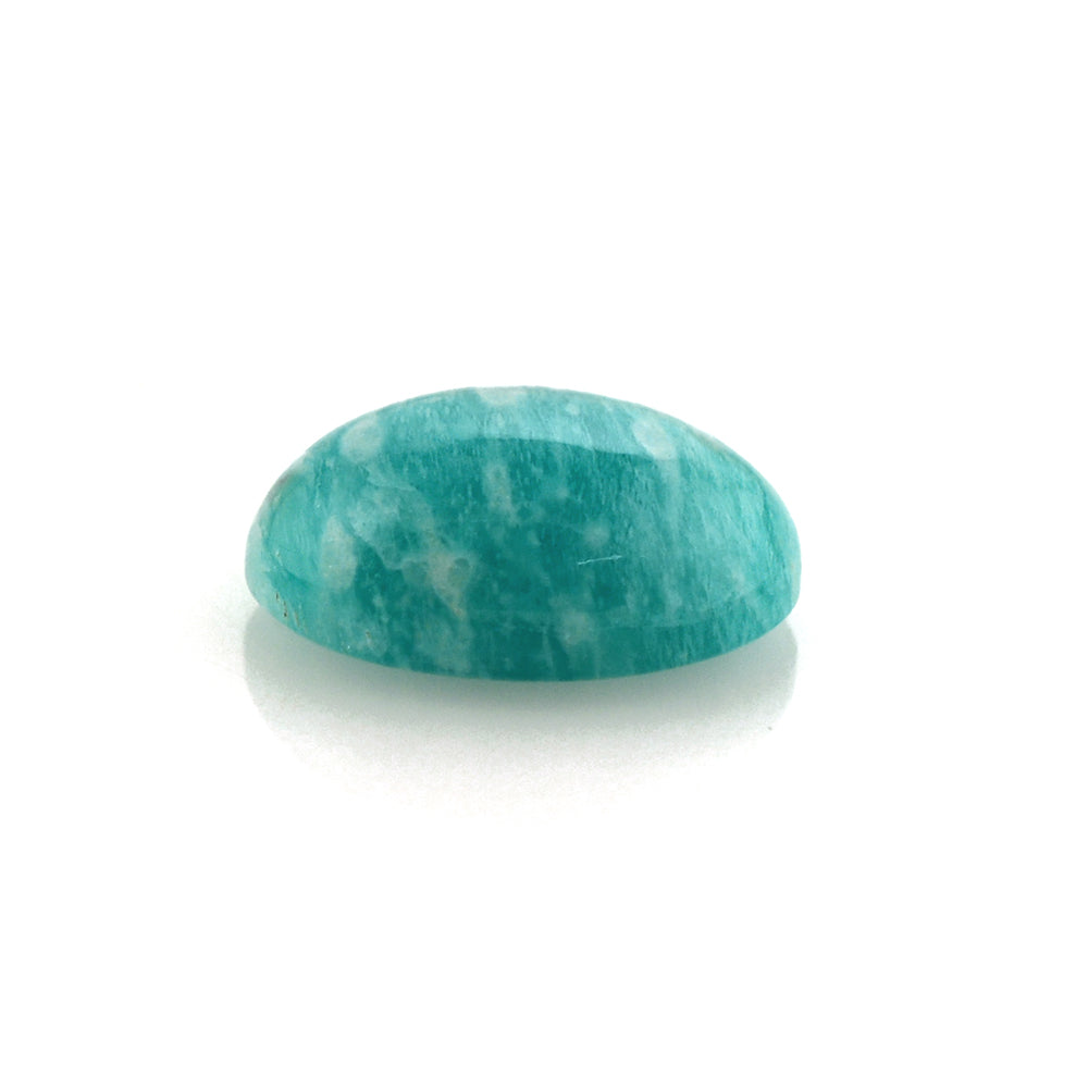 BLUE AMAZONITE OVAL CAB 10X8MM 2.35 Cts.