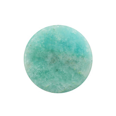 BLUE AMAZONITE ROUND CAB (FLAT) 14MM 5.72 Cts.