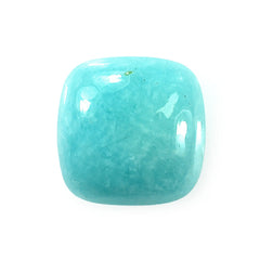 AMAZONITE PLAIN LENTIL CUSHION 10X10MM 4.13 Cts.