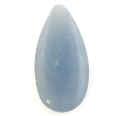 ANGELITE LENTIL PEAR (HALF DRILL 0.80MM) (AA) 20X10MM 6.83 Cts.