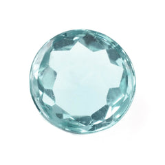 APATITE IRREGULAR CUT ROUND CAB (BLUE GREEN) 8MM 2.14 Cts.