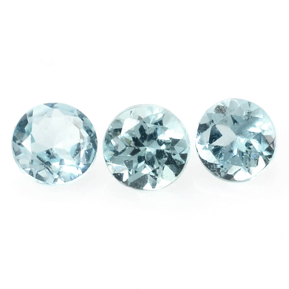 APATITE CUT ROUND 3MM 0.11 Cts.