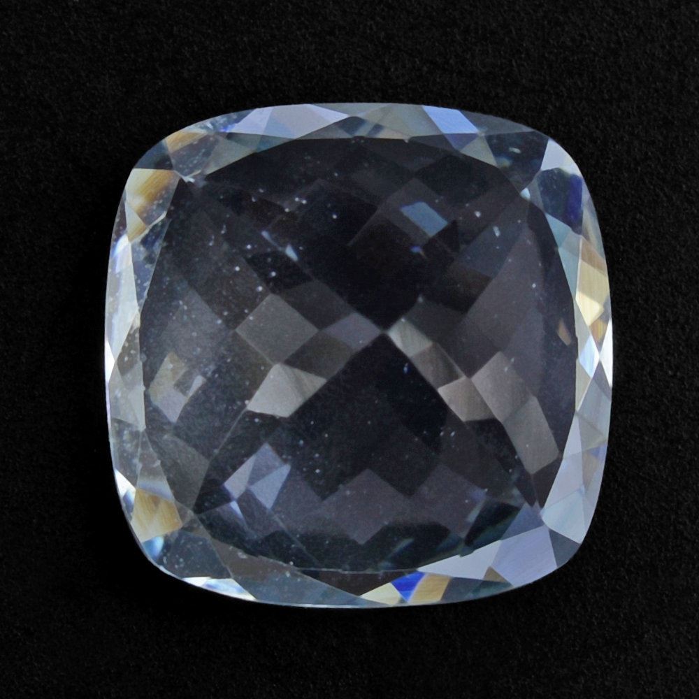 AQUAMARINE CUT CUSHION (A+) 10MM 4.15 Cts.